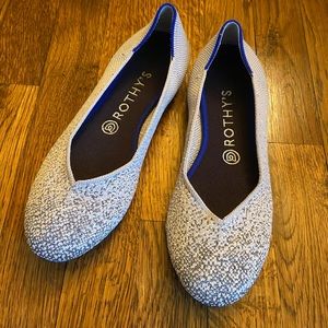 Rothy’s’ Flat Retired Metallic Pearl